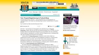 
                            2. Test: Prepaid-Registrierung im Turkcell-Shop - teltarif.de News