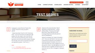 
                            7. TEST SERIES Archives - INSIGHTS