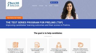 
                            3. Test Series For Prelims| QIP Program for Prelims | Rauias