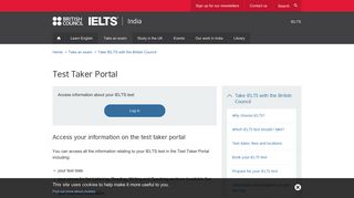 
                            3. Test Taker Portal | British Council