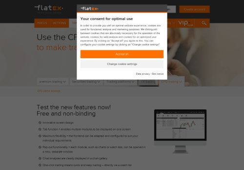 
                            11. Test the CFD demo account for free | flatex online Broker