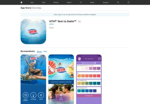 
                            4. Test to Swim im App Store - iTunes - Apple