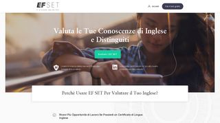 
                            6. Test ufficiale di inglese EF SET®