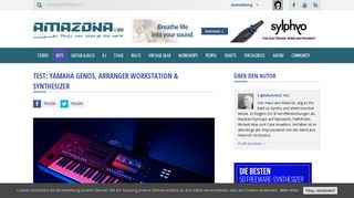 
                            10. Test: Yamaha Genos, Arranger Workstation & Synthesizer - Seite 3 ...