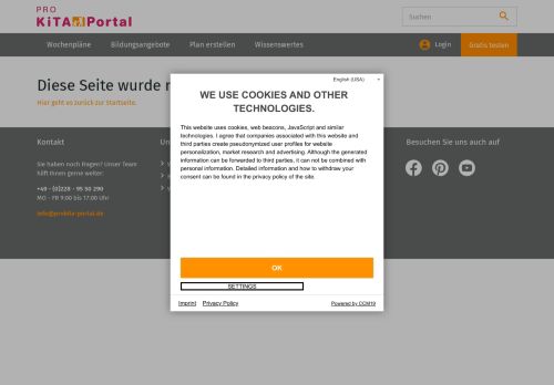 
                            3. Testanforderung | PRO Kita Portal