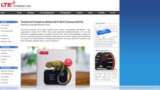 
                            12. Testbericht Vodafone R215 Wi-FI-Router (Huawei E5372)
