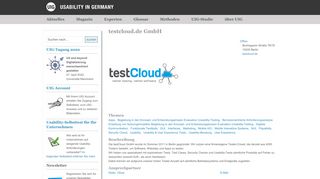 
                            3. testcloud.de GmbH Usability in Germany