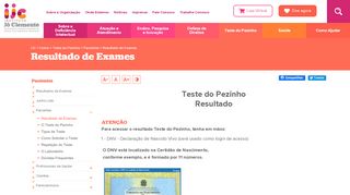 
                            11. Teste do Pezinho - apaesp.org.br