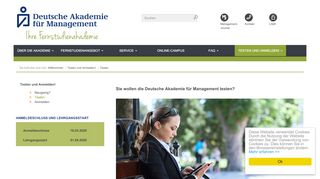 
                            5. Testen - Deutsche Akademie für Management - DAM
