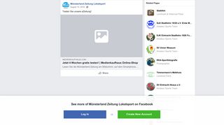 
                            10. Testen Sie unsere eZeitung! - Münsterland Zeitung Lokalsport ...