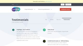 
                            5. Testimonials - Crowdsite Logo