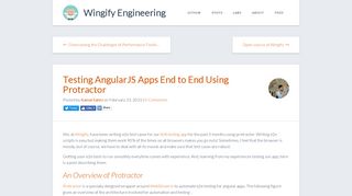 
                            11. Testing AngularJS Apps End to End Using Protractor