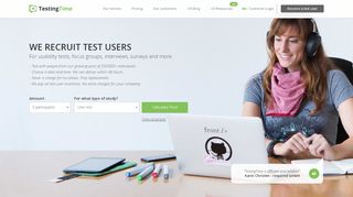 
                            1. TestingTime - Wir rekrutieren Testpersonen für Usability Tests