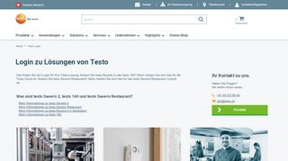 
                            6. Testo Login | Testo AG