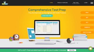 
                            1. TestRocker: Uncomplicated Online SAT & ACT Prep