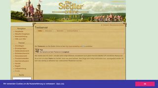 
                            4. Testserver – SiedlerWiki