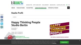 
                            6. Teststudio Berlin - Happy Thinking People Studio - Research & Results