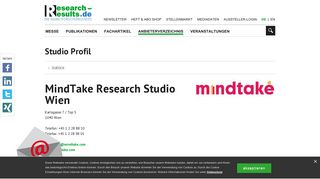 
                            11. Teststudio Wien - MindTake Research - Research & Results