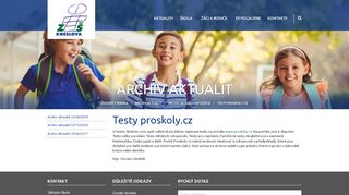 
                            7. Testy proskoly.cz - Archiv aktualit 2015/2016 - Archiv aktualit ...