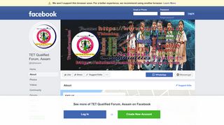 
                            11. TET Qualified Forum, Assam - About | Facebook