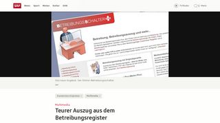 
                            7. Teurer Auszug aus dem Betreibungsregister - Sendungen - SRF