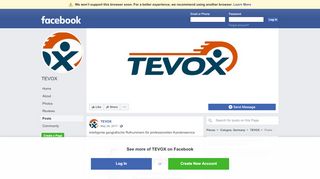 
                            7. TEVOX - Posts | Facebook