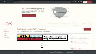 
                            13. tex core - File I/O using plain TeX commands - TeX - LaTeX ...