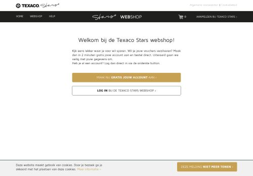 
                            2. Texaco Shop: Aanmelden of inloggen