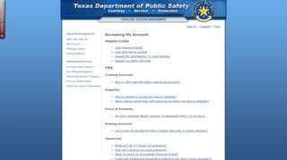 
                            9. Texas Department of Public Safety - TxDPS Crime Records Service