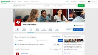 
                            6. Texas Instruments Internship Jobs | Glassdoor