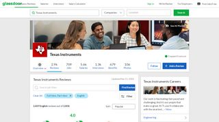 
                            10. Texas Instruments Reviews | Glassdoor