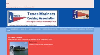
                            10. Texas Mariners Cruising - CB Login