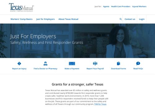 
                            12. Texas Mutual's Safety Grant Program