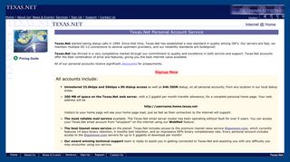 
                            2. Texas.Net Services and Pricing