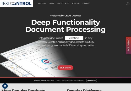 
                            3. Text Control - .NET Reporting & Word Processing Components for ...