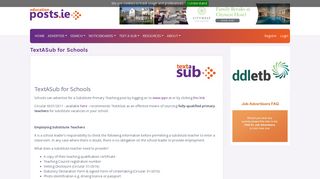 
                            5. TextASub for Schools - Education Posts