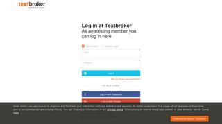 
                            1. Textbroker: Log in or register here