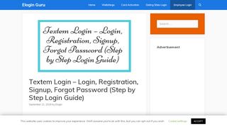 
                            7. Textem Login – Login, Registration, Signup, Forgot Password (Step ...
