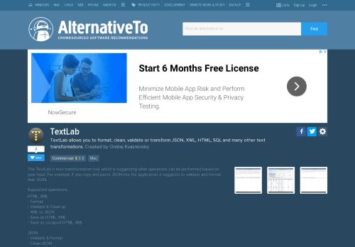 
                            13. TextLab Alternatives and Similar Software - AlternativeTo.net