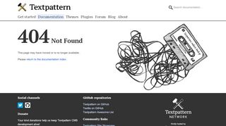 
                            2. Textpattern security / Textpattern CMS user documentation
