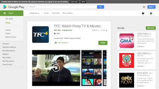 
                            4. TFC: Watch Pinoy TV & Movies - Apps on Google Play