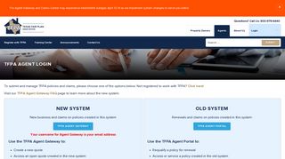 
                            6. TFPA Agent Login - Texas Fair Plan Association