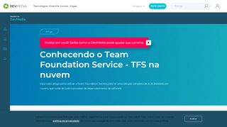 
                            5. TFS: Conhecendo o Team Foundation Service - DevMedia