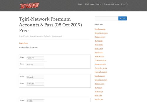 
                            5. Tgirl-Network Premium Accounts & Pass - xpassgf
