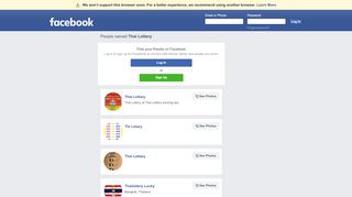 
                            5. Thai Lottery Profiles | Facebook