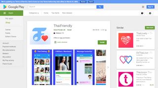 
                            2. ThaiFriendly - App su Google Play