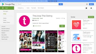 
                            2. ThaiJoop Thai Dating - Apps on Google Play