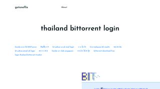 
                            10. thailand bittorrent login PICTURES ▷▷ g o f - gotoneflix