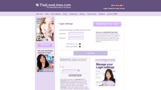 
                            1. ThaiLoveLines - Login to Thailand's No. 1 Dating site