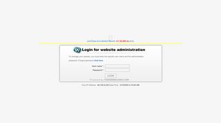 
                            5. ThaiWebWizard.com - Login for website administration